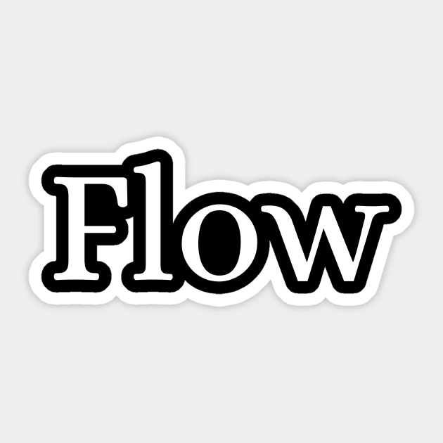 Flow Sticker by Des